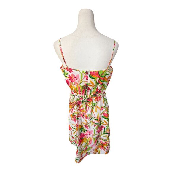 J. Crew NWT Sleeveless‎ Floral Summer Cocktail Party Wedding Guest Dress 10 - Picture 6 of 15